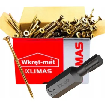 Vrták Šrouby do dřeva Wkręt-Met 6 x 70 mm 100 ks