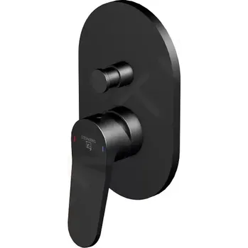 Vodovodní baterie Steinberg 340 Baterie pod omítku, pro 2 spotřebiče, matná černá, 340 2103 3 S