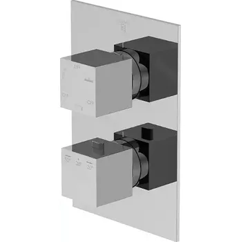 Vodovodní baterie Steinberg 160 Termostatická baterie pod omítku pro 3 spotřebiče, chrom, 160 4123 3