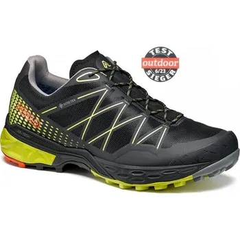 Pánská treková obuv Asolo Tahoe GTX MM black/safety yellow - pánské turistické boty UK6,5 /EU40 / 25,5cm + Doprava zdarma