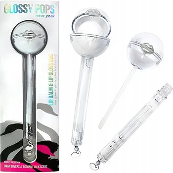 Lesk na rty Bezbarvý lesk na rty, transparentní, hydratační Glossy Pops 10 ml