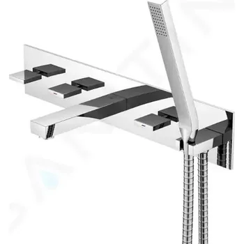 Vodovodní baterie Steinberg 160 Vanová baterie pod omítku, pro 2 spotřebiče, s tělesem, chrom, 160 2692