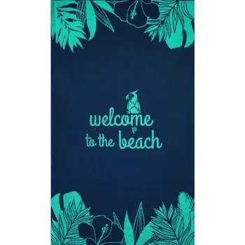 Osuška Zwoltex Welcome plážová osuška navy 160x100