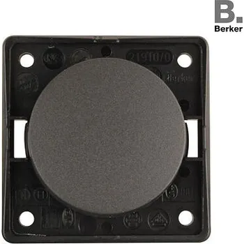 Kulatý tlačítkový spínač integro barva antracit