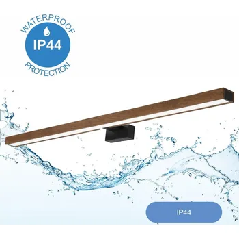 Koupelnové svítidlo Brilagi-LED Koupelnové osvětlení zrcadla WOODY MIRROR LED/15W/230V IP44 dub/čern
