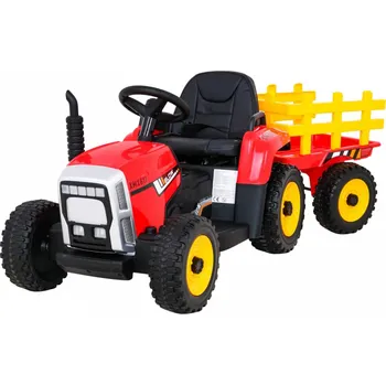 Dětské elektrovozidlo RKToys Dětský elektrický traktor Blow Červený