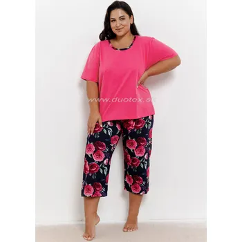Dámské pyžamo TARO Dámské pyžamo Claire3359 Barva: ss51-tm.ružová, Velikost: 2XL