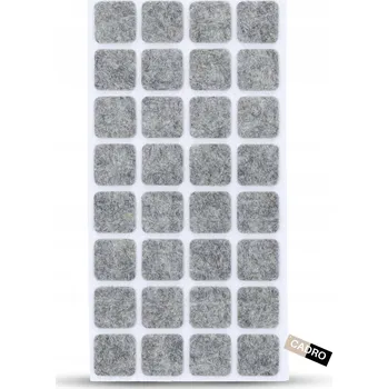 Podložka pod nábytek Filcové podložky pod nábytek a židle 2x2 cm samolepicí ochranné 32 kusů