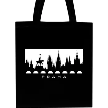 Nákupní taška Nákupní taška unisex s potiskem Praha hlavní město