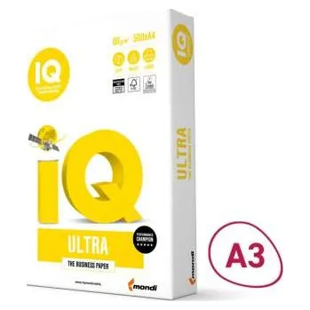 Kancelářský papír Kancelářský papír IQ Ultra A3 - 80 g/m2, CIE 170, 500 listů