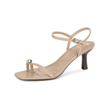 Dámské sandále Sandály JENNY CD24073-1 Béžová 39