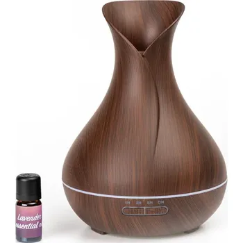 Lampička LED RGB Zvlhčovač a ionizátor vzduchu 400 ml PL0220