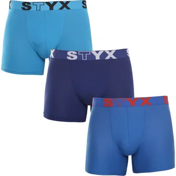 3PACK pánské boxerky Styx long sportovní guma modré (U9676869) M Možnost vrácení zboží ZDARMA do 120 dnů!