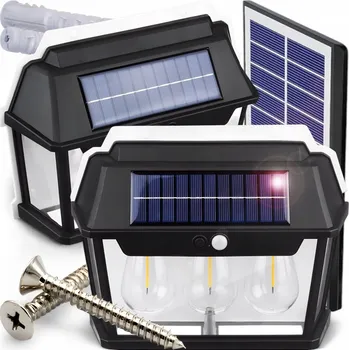 Venkovní osvětlení SOLÁRNÍ LAMPA nástěnná s pohybovým senzorem 38W