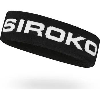 Kšiltovka SIROKO Hřejivá snowboardová čelenka Flex Černá ČERNÁ