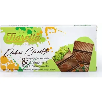 Čokoláda Fiorella Dubai chocolate 200g