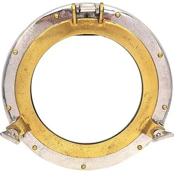 Zrcadlo Lodní světlík se zrcadlem - průměr 28cm - N-0268C