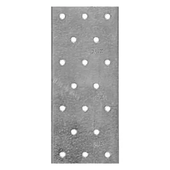 Tesařské kování Páska montážní TM 3/10, 60x2,0x10bm zinkovaný plech / balení 10 ks