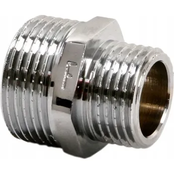 Fitinka Redukční vsuvka mosazný 3/4"x1/2" chrom