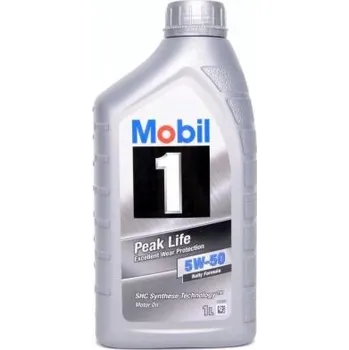 Motorový olej Motorový olej Mobil 1 Peak Life 60 l 5W-50