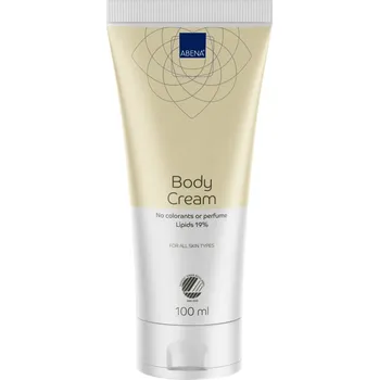 Tělový krém ABENA International A/S Tělový krém neparfémovaný, 100 ml