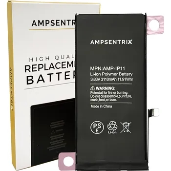 Baterie pro mobilní telefon Ampsentrix baterie 3110 mAh | iPhone 11
