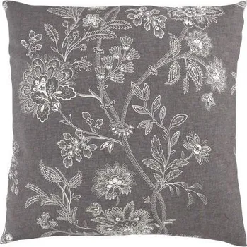 Bytový textil Povlak na polštář hladká bavlna DELUX NALA šedá 50x50cm - 50x50 cm