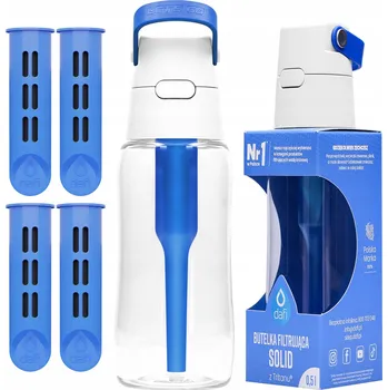 Obraz Filtrační láhev Dafi Solid 0,5 l safírová + 4 filtry