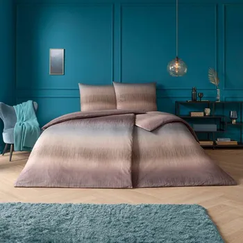 Povlečení Stella Ateliers SVEN hnědá 240 x 220 cm zipový uzávěr