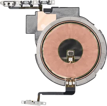 NFC cívka bezdrátového nabíjení a flex kabel s tlačítky | iPhone 13 Pro Max