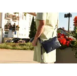 Dámská Kožená ručně šitá kabelka KUBÁT psaníčko Anička V | modrá | 5201662 Barva: Bílá