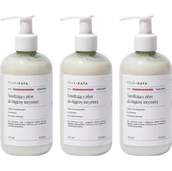 Intimní hygienický prostředek Hydratační mycí emulze pro intimní hygienu Sada 3 ks Your KAYA 300 ml