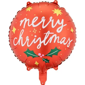 Balónek Fóliový balónek Veselé Vánoce 45 cm