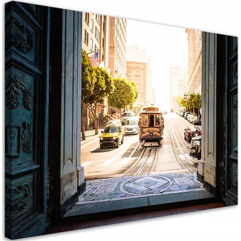 Obraz Obraz na plátně, Pohled na město San Francisco 100x70