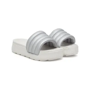 Dámské pantofle Nazouváky Puma Karmen Slide Puffy 400679 01 Šedá 39