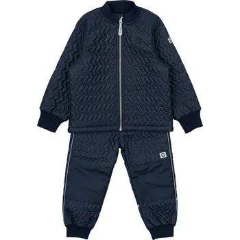 Kojenecká souprava Dětský termo set do deště bunda a kalhoty Duvet Blue Nights Mikk-Line 16814ML Velikost: 80