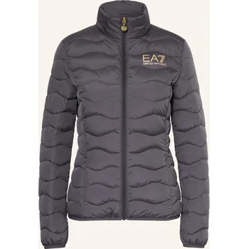 ea7 Emporio Armani Dámská Prošívaná Bunda Train Core, šedá, 40