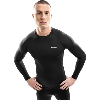 SIROKO Pánské lyžařské termo triko Le Mur Černá L ČERNÁ