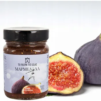 Džem, Fíková Marmeláda 85% z Řecka ve sklenici 300g na chleba