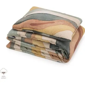 Příslušenství pro dětskou postel a kolébku Makaszka Souprava do postýlky "S" (75x90/40x30) RAINBOW MOUNTAIN