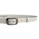 Dámský kožený opasek PENNY BELTS | bílý | 60030-190-00 obvod pasu: 75cm