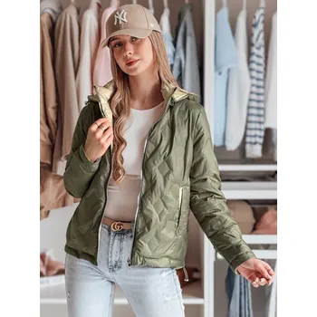 Dámská bunda Dámská bunda DSTREET SYLVIAN ZELENÁ XL