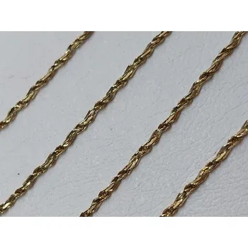 Řetízek Zlatý řetízek ozdobný