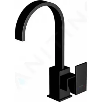 Vodovodní baterie Steinberg 135 Umyvadlová baterie s výpustí, matná černá, 135 1501 S