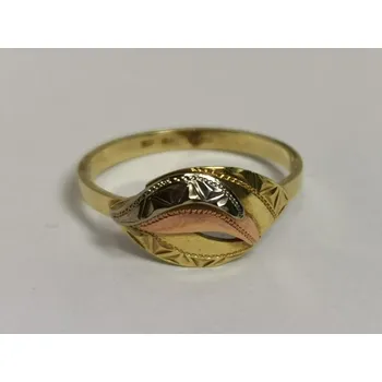 Prsten Zlatý dámský prsten celozlatý