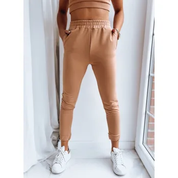 Světle hnědé dámské tepláky MY HONEY UY1416 Velikost: XL