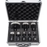 Sada diamantových vykružovacích korunek 6-68mm M14 - 8ks XTLINE