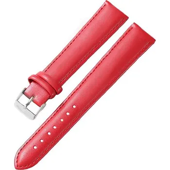 Řemínek na hodinky Kožený řemínek Ricardo Ancona, červený, Quick Release