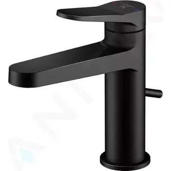 Vodovodní baterie Steinberg 340 Umyvadlová baterie, s výpustí, matná černá, 340 1000 S