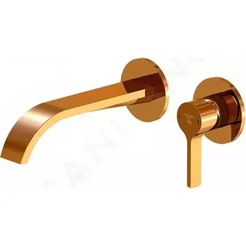 Vodovodní baterie Steinberg 280 Umyvadlová baterie pod omítku, 2-otvorová instalace, růžové zlato, 280 1814 3 RG